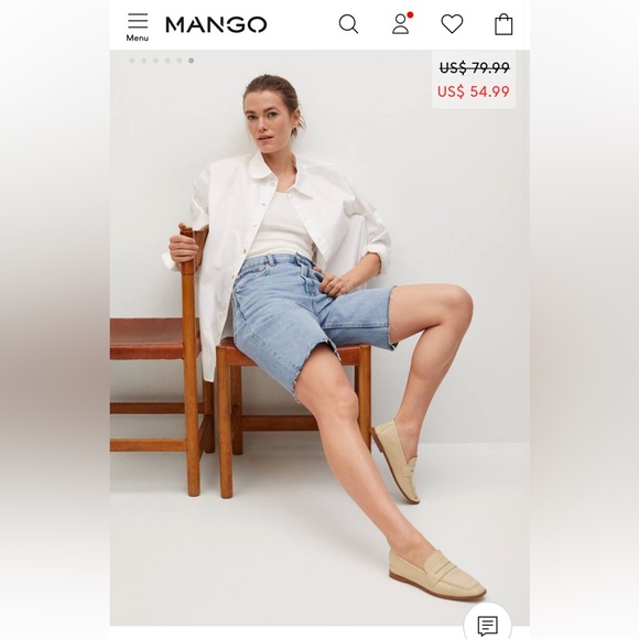 Mango leather loafers - Picture 5 of 5